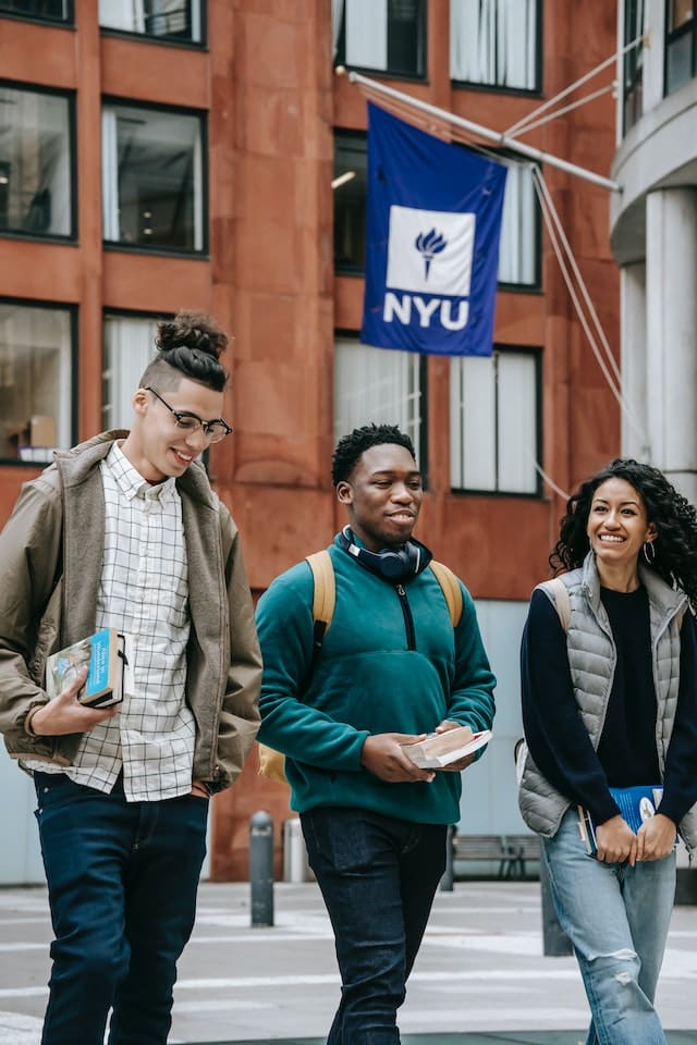 étudiant français université américaine